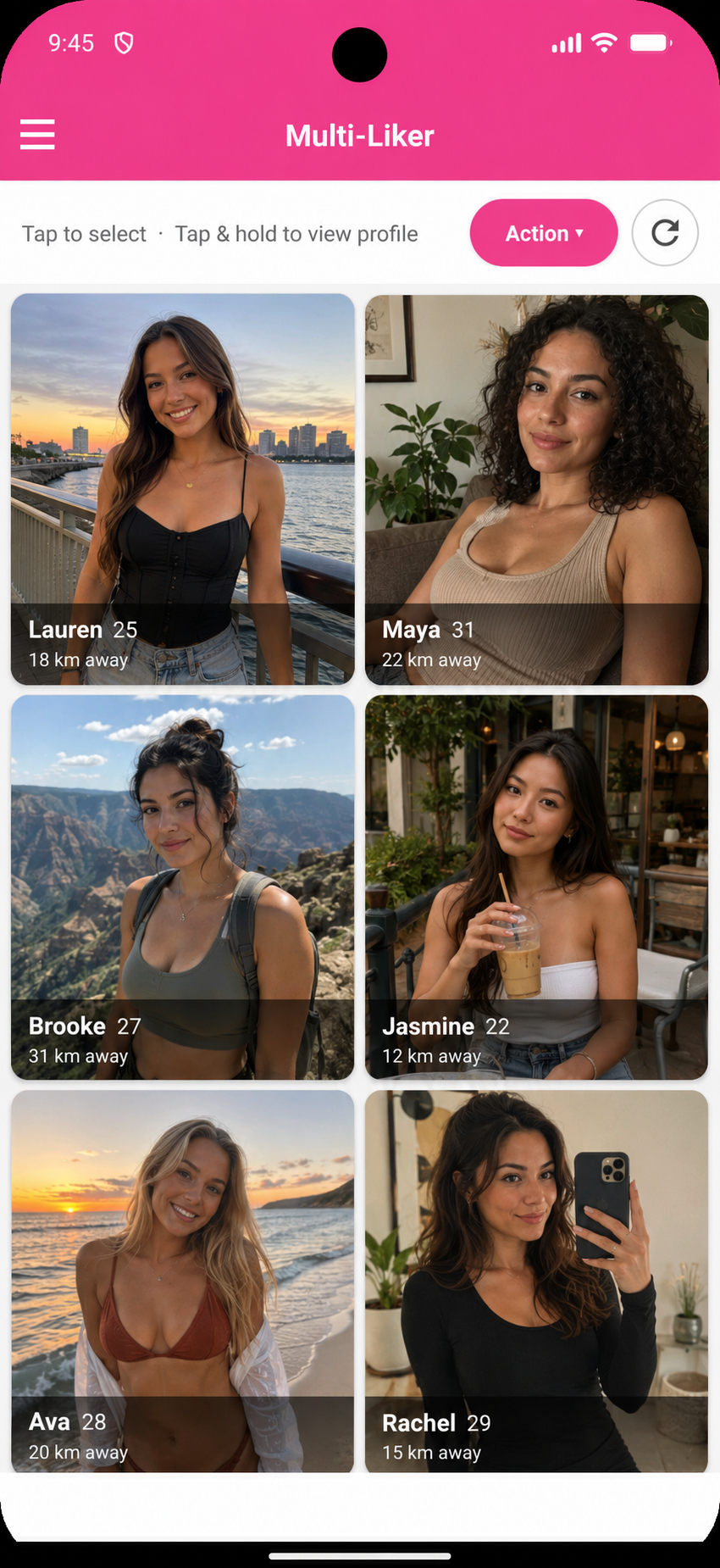 Spoofy Multi-Liker grid